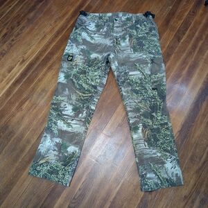 Scent Blocker Camo Pants Mens XL Adjustable Waist And Legs